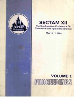 SECTAM XII THE SOUTHEASTERN CONFERENCE ON THEORETICAL AND APPLIED MECHANICS MAY 10-11