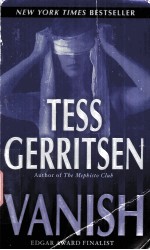 VANISH  A Novvel  TESS GERRITSEN