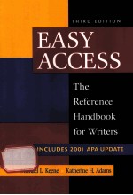 third edition  easy access  the reference handbook for writers