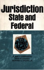 JURISDICTION IN A NUTSHELL  STATE AND FEDERAL  FOURTH EDITION