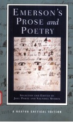 EMERSON'S PROSE AND POETRY  AUTHORITATIVE TEXTS CONTEXTS CRITICISM