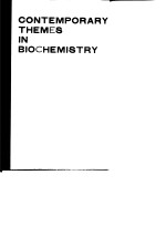 Contemporary themes in biochemistry.1986.