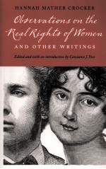 observations on the real rights of women and other writings