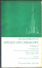 Developments in Applied Spectroscopy Vol.2 1963.