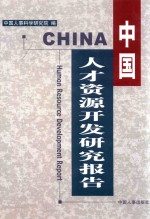 中国人才资源开发研究报告  下