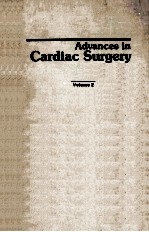 ADVANCES IN CARDIAC SURGERY  VOLUME 2  1990