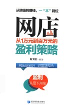 网店从1万元到百万元的盈利策略