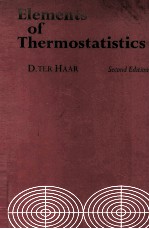 ELEMENTI OF THERMOSTAISTICS SECOND EDITION