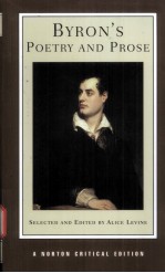 BYRON'S POETRY AND PROSE  AUTHORITATIVE TEXTS CRITICISM