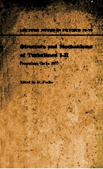 STRUCTURE AND MECHANISMS OF TURBULENCE L