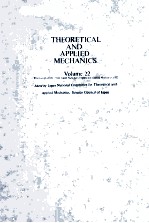 THEORETICAL AND APPLIED MECHANICS VOLUME 22