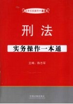 刑法实务操作一本通