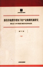 新经济地理学视角下的产业集聚机制研究  兼论近十多年我国区域经济差异的成因