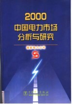 2000中国电力市场分析与研究