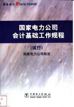 国家电力公司会计基础工作规程  （试行）