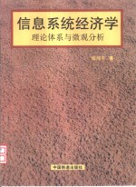 信息系统经济学  理论体系与微观分析