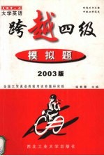 跨越四级模拟题  2003版