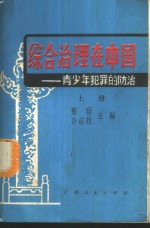 综合治理在中国  青少年犯罪的防治