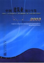 中国建筑业统计年鉴  2003