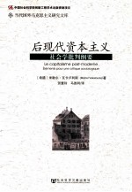 后现代资本主义  社会学批判纲要