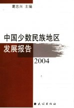 中国少数民族地区发展报告  2004