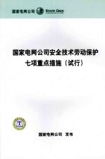 国家电网公司安全技术劳动保护七项重点措施（试行）