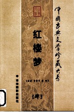 中国古典文学珍藏大系  红楼梦  第4卷