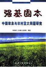 强基固本  中国农业与农村重大问题研究