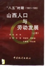 “八五”时期山西人口与劳动发展