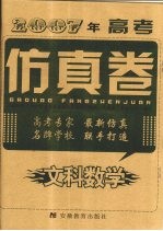 2007年高考仿真卷  文科数学