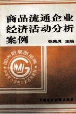 商品流通企业经济活动分析案例