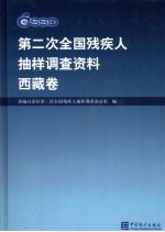 第二次全国残疾人抽样调查资料  西藏卷