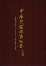 中华民国史事纪要  初稿  中华民国六十一年（1972）十月至十二月