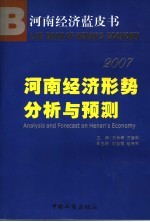 2007河南经济形势分析与预测