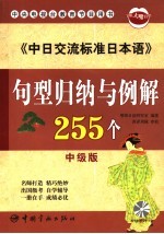 中日交流标准日本语句型归纳与例解255个 中级