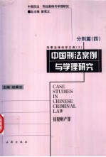 中国刑法案例与学理研究  分则篇  4  侵犯财产罪