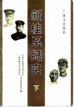 广西文史资料  第31辑  新桂系纪实  下集