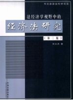 法经济学视野中的经济法研究  第2版