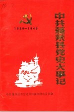 中共蓬莱县党史大事记  1928年11月-1949年9月