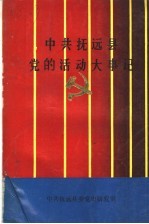 中共抚远县党的活动大事记  1930-1987