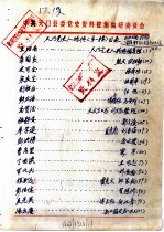 中国共产党湖北省天门市地方组织资料目录  1925-1988.1