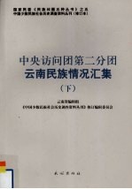 中央访问团第二分团云南民族情况汇集  下