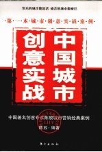 中国城市创意实战  中国著名创意专家陈放城市营销经典案例