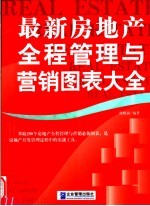 最新房地产全程管理与营销图表大全