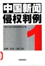 中国新闻侵权判例  1