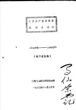 中国共产党康保县组织史资料  1945年-1985年  征求意见稿