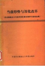 当前形势与深化改革历史唯物主义与当代现实第5期讲习班报告集