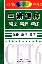 大学英语六级考试三精题库  阅读·翻译·解答