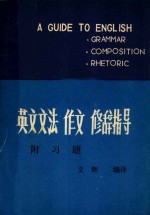 英文文法  作文  修辞指导附习题