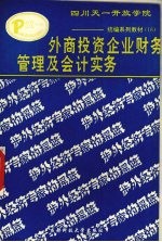 外商投资企业财务管理与会计实务